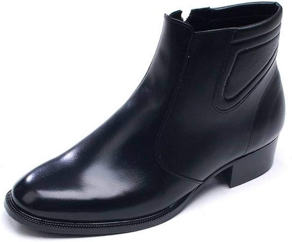 mens black dress boots amazon