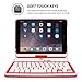 iPad Mini 1/2/3 360 Keyboard Case in Red