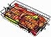 GrillPro 24785 Non-Stick Flat Spit Rotisserie Grill Basket