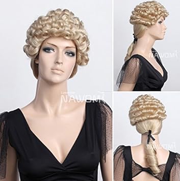Amazon Com S Fake Wig Pear Head Fluffy Cute Girls Qi Liu Hair