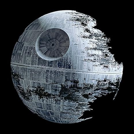 Chicbanners Star Wars Todesstern V2 Wandtattoo Selbstklebend Grosse 750 Mm Hoch X 750 Mm Breit Gross Amazon De Kuche Haushalt