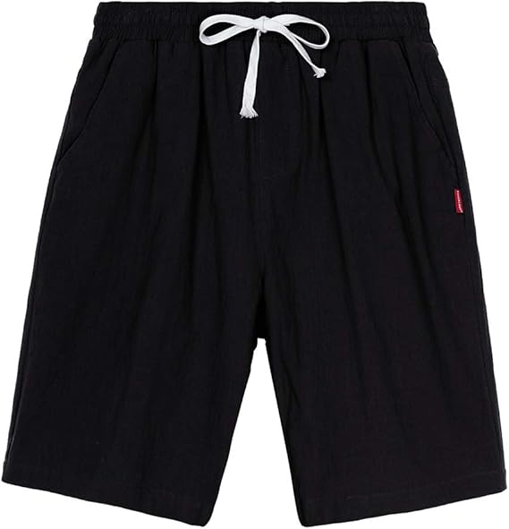 Amazon パイオニア キャンプ Pioneer Camp ハーフパンツ メンズ カーゴパンツ 夏 ショーツ 5分丈 無地 半ズボン 薄手 ファッション 9085 黒 M ショートパンツ 通販