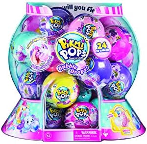 PIKMI POP BUBBLE DROP FULL CASE OF 12 - Bubble Blowing Plush Squeezies that are so Soft and Fun to squeeze, Perfect for YOUTUBE Reveals and Collectors!