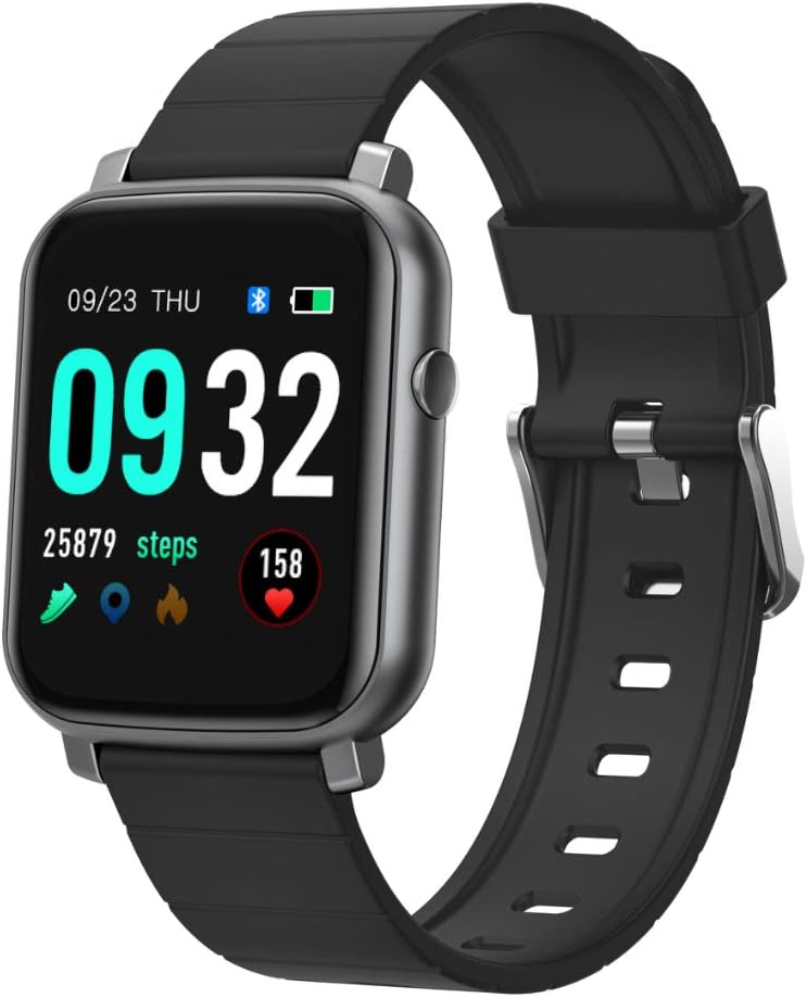 elink oled fitness tracker with heart rate monitoring