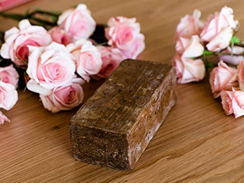 African Black Soap - Use as a Body and Face Wash - Melt the Bar to Make Liquid Soap or Shampoo - Contains Moisturizing Unrefined Shea Butter - 16 oz by Better Shea Butter - Thumbnail 4