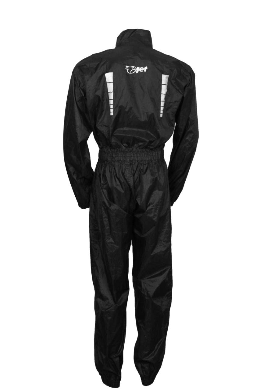 Jet Combinaison de pluie imperm/&eacute;able pour moto R/&eacute;fl/&eacute;chissante