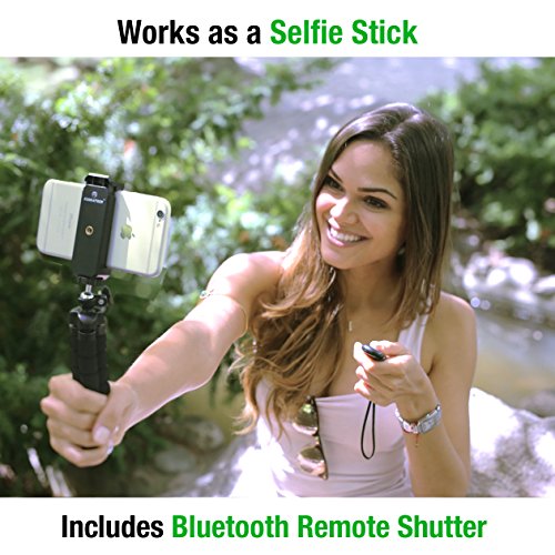 KobraTech Mini Cell Phone Tripod - TriFlex Mini - Flexible iPhone Tripod for Any Smartphone - Thumbnail 2
