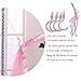 JQWUPUP Pink Canopy Netting for Bed - 4 Corner Canopy for Beds, Canopy Bed Curtains, Bed Canopy for Girls Adults, Bedroom Decor (Full Size, Pink)