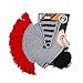 Beard Head Knight Beard Beanie - Funny Knitted Helmet and Fake Beard and Visor Black