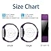 POY Replacement Bands Compatible for Fitbit Charge 2, Adjustable Breathable Wristbands with Air Holes Straps, Small Plum