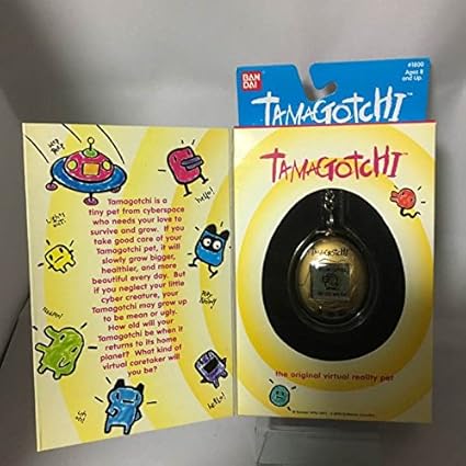Amazon Co Jp 初代 海外版 たまごっち Gold 英語ver ホビー 通販