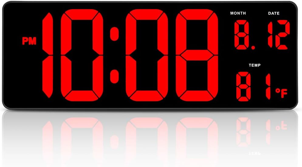 Extra Large LED Digital Clock