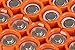 Storacell 12AAMS by Powerpax AA Battery Caddy, Glow-in-the-Dark Moonshine, Holds 12 Batteries