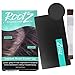 RootZ Instant Root Cover Up Black Touch up for Grey Roots. Shape and Thicken Eyebrows Too. Unique Dual Action Brush - One Product - Two Uses