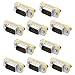VGA Mini Gender Changer - iGreely 10 Packs 15 Pin VGA SVGA Male to Male Coupler Adapter primary