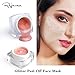 Face Mask Peel Off – Moisturizing Skin Rejuvenation Face Mask Deep Cleaning Exfoliating Skin Care for Dry and Oily Skin with Pearl Gold Glitter Face Mask for Men Women Girls Teens by Rejawece