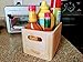 SplashSoup Bamboo Organizer, Bathroom Cosmetic Counter Storage, Picnic Condiment, Kitchen Pantry Box, Grill Utensil Spice Holder