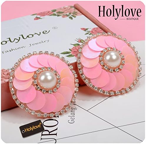 Holylove 2pcs Nipple Covers costume with Tassels for Women Lingerie Music Festival Accessories Beachwear Swim Pool