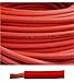 4 Gauge 4 AWG 100 Feet Red Welding Battery Pure Copper Flexible Cable Wire -- Car, Inverter, RV, Solar