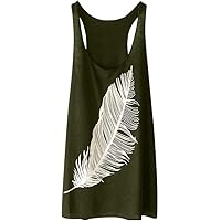 Dreamyth-Summer Women Sleeveless Cat Face Shirt Casual Loose Tank Top Soft Comfortable Fitness Tops