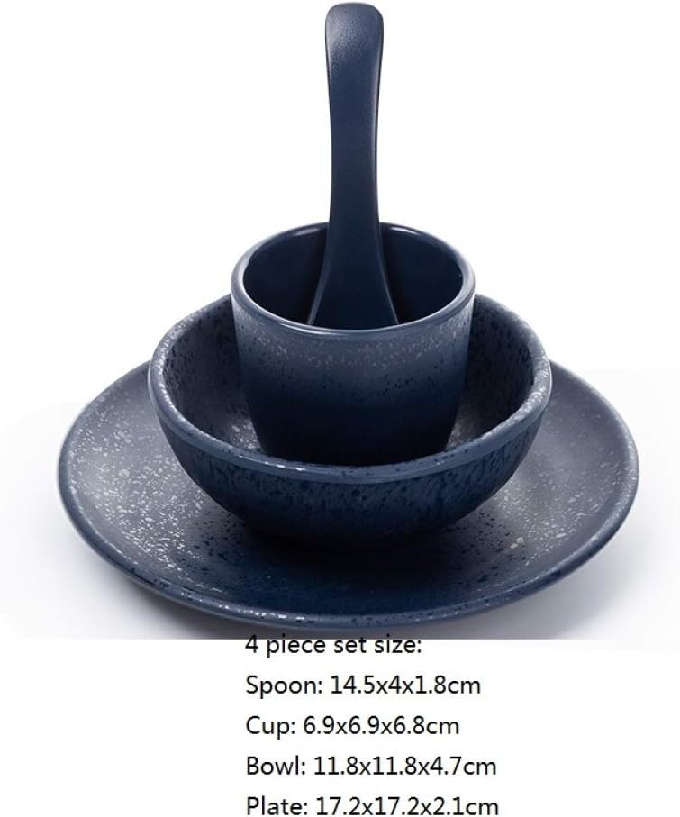 Vajilla de Cuatro Piezas Melamina Al Aire Libre Caravana ...