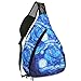 icolor Canvas Sling Bag Chest Crossbody Daypacks Shoulder Packs Beach Tote Bags For Men Women Hiking Cycling Walking Dog Bicycle Travel