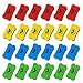 GuanQiao Magnetic Whiteboard Eraser Set，24pcs Dry Erasers Chalkboard Cleansers Wipe Pens and Markers for Home, Strong Magnet Sticks to All Dry-erase White Boards