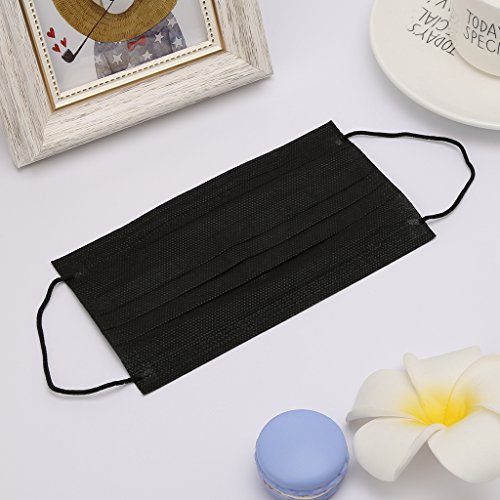 Hacloser 20Pcs/Set Disposable Anti-Dust Masks Medical Surgical Ear Loop Face Mouth Unisex Masks (Pink) - Thumbnail 5