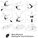 DAKOKA Remote Controlled Vibrating Prostate Massager - Anal Plug with Cock Ring and Ball Loop - 9 Speeds Anal Vibrator for Men - Waterproof G Spot Stimulator for Women - Anal Toys for Couples
