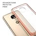 Ringke Fusion Compatible with Motorola Moto G5 Plus Case Crystal Clear PC Back TPU Bumper Case Drop Protection, Shock Absorption Technology - Rose Gold