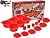 6 Mould Cupcake Cake Making Set Silicone Muffin Non-Stick Filled Baking Pan NEW