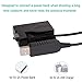 CCYC DR-E5 DC Coupler Replace of LP-E5 Battery, USB DC Converter Power Cable Replacement for ACK-E5 AC Power Adapter, Suit for Canon EOS 450D, 500D, 1000D, Rebel XSi, XS, T1i, Kiss F, X2, X3 Cameras