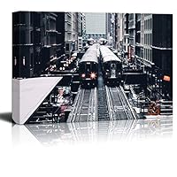 Canvas Wall Art Old Landscape Photography Canvas Prints Home Artwork Decoration for Living Room,Bedroom … - 12x18 inches