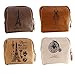 Retro Money Bag Small Cute Coin Purse(Pack of 4) (Pattern 4)