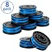 X Home Weed Eater String Spools Compatible with Greenworks G-max 40V Trimmer 2900719 2101602 2101602A Cordless Edger Replacement Spool Refills Parts, 2 x 10ft 0.065 inch Dual Line (8 Pack)