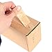 Looneng Water Activated Gummed Kraft Paper Tape - 24mm Width x 54.7 yd Length - Stretching Paper, Tamper Evident
