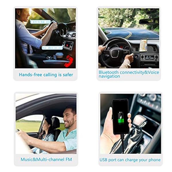 Auto Estéreo Vintage Retro Bluetooth Remoto Fm Usb Sd Aux - Imagen 9