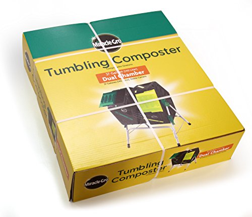 Miracle-Gro DC270MG DC140 Dual Chamber Tumbling Composter
