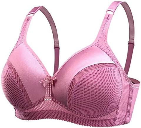 omniscient Women Full Coverage Wire Free Push up Plus Size Support Minimizer Bras