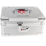 Lockmed Medium Combination Lockbox Size Approximately 10" (L) x 7.5" (W) x 5" (H)