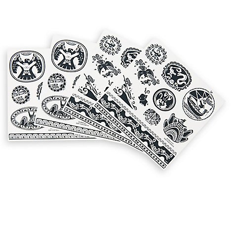 Buy Disney Moana Maui Temporary Tattoos Official Disney Store Product Online At Low Prices In India Amazon In
