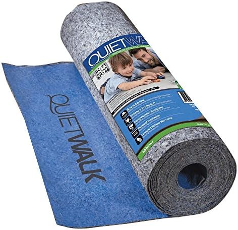 MP Global, QuietWalk Underlayment, 100 SF - Recycled, With Vapor Barrier