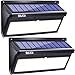 BAXIA TECHNOLOGY Solar Lights Outdoor,Wireless 100 LED Solar Motion Sensor Lights,Easy Install Waterproof Security Lighting for Front Door,Back Yard,Steps,Garage,Garden(2000LM,2PACK)