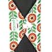 Wegreeco Reusable Menstrual Pads for Women - Sanitary Pads, Panty Liners, Soft Cloth - 5 Pack, 1 Wet Bag (Medium, Flower)
