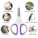MACOIOR Cat Nail Clippers,Cat Claw Clippers & Claw Trimmer for Home Grooming Kit,Safe,Sharp Angled Blade Pet Nail Clippers,Non-Slip Handle Cat Nail Scissors for Small Animals