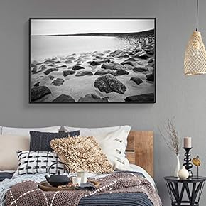 wall26 Floating Framed Canvas Wall Art for Living...