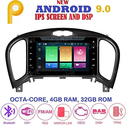 Android 8.0 GPS DVD USB SD Wi-Fi Bluetooth MirrorLink Car Radio 2 DIN NAV Nissan Juke 2012, 2013, 2014, 2015, 2016, 2017, 2018