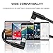 USB C to USB C Cable 100W 10ft 2 Pack Right Angle 90 Degree Type C Cable Nylon Braid Fast Charge for MacBook Pro 2020, iPad Pro, iPad Air, Galaxy S20, Pixel, Switch, LG Tablet etc (Black,10 Feet)
