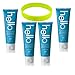 hello Toothpaste, Supermint, 5.0 Oz with Fluoride, Vegan and ADA Approved + LiveMyLife Wristband (4 pack of 5.0 oz, supermint)