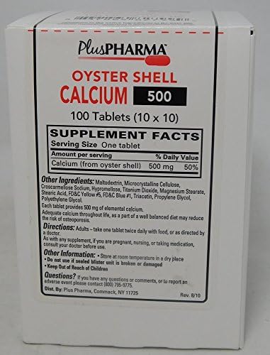 OYSTER SH CALC TB 500MG 100 Count (4 Pack)